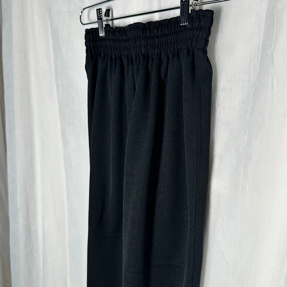3/$20💥‎ Augusta Sportswear Kids Black Baseball Pants w/ Cuffed Ankles